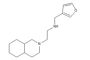 2-(3,4,4a,5,6,7,8,8a-octahydro-1H-isoquinolin-2-yl)ethyl-(3-furfuryl)amine