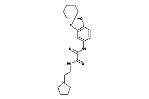 N-(2-pyrrolidinoethyl)-N'-spiro[1,3-benzodioxole-2,1'-cyclohexane]-5-yl-oxamide