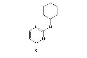 2-(cyclohexylamino)-1H-pyrimidin-6-one