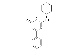 2-(cyclohexylamino)-4-phenyl-1H-pyrimidin-6-one