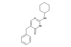 5-benzyl-2-(cyclohexylamino)-1H-pyrimidin-6-one