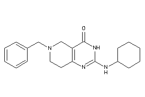 6-benzyl-2-(cyclohexylamino)-3,5,7,8-tetrahydropyrido[4,3-d]pyrimidin-4-one