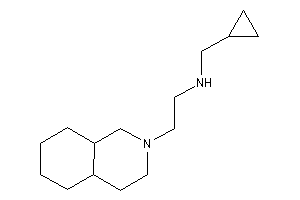 2-(3,4,4a,5,6,7,8,8a-octahydro-1H-isoquinolin-2-yl)ethyl-(cyclopropylmethyl)amine