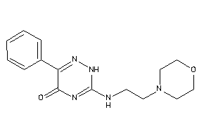 3-(2-morpholinoethylamino)-6-phenyl-2H-1,2,4-triazin-5-one