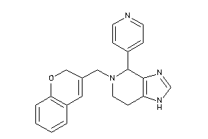 5-(2H-chromen-3-ylmethyl)-4-(4-pyridyl)-1,4,6,7-tetrahydroimidazo[4,5-c]pyridine