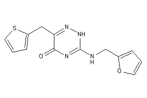 Image of 3-(2-furfurylamino)-6-(2-thenyl)-2H-1,2,4-triazin-5-one