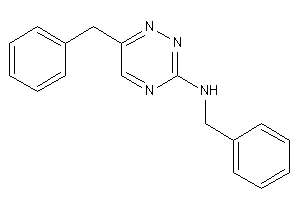 Benzyl-(6-benzyl-1,2,4-triazin-3-yl)amine