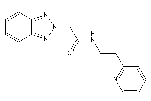 2-(benzotriazol-2-yl)-N-[2-(2-pyridyl)ethyl]acetamide
