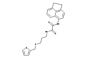 N'-acenaphthen-5-yl-N-[3-(2-furfuryloxy)propyl]oxamide