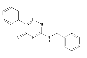6-phenyl-3-(4-pyridylmethylamino)-2H-1,2,4-triazin-5-one