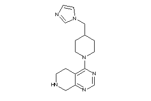 4-[4-(imidazol-1-ylmethyl)piperidino]-5,6,7,8-tetrahydropyrido[3,4-d]pyrimidine