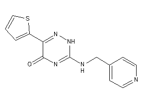 3-(4-pyridylmethylamino)-6-(2-thienyl)-2H-1,2,4-triazin-5-one