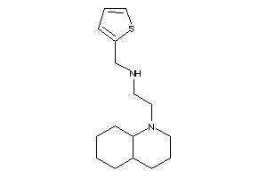 2-(3,4,4a,5,6,7,8,8a-octahydro-2H-quinolin-1-yl)ethyl-(2-thenyl)amine