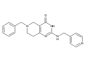 6-benzyl-2-(4-pyridylmethylamino)-3,5,7,8-tetrahydropyrido[4,3-d]pyrimidin-4-one