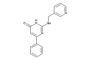 4-phenyl-2-(3-pyridylmethylamino)-1H-pyrimidin-6-one