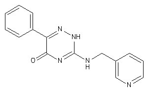 6-phenyl-3-(3-pyridylmethylamino)-2H-1,2,4-triazin-5-one