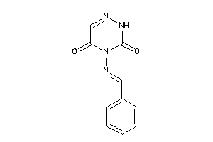 4-(benzalamino)-2H-1,2,4-triazine-3,5-quinone