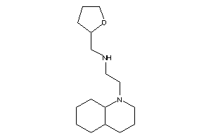 2-(3,4,4a,5,6,7,8,8a-octahydro-2H-quinolin-1-yl)ethyl-(tetrahydrofurfuryl)amine