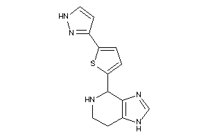 4-[5-(1H-pyrazol-3-yl)-2-thienyl]-4,5,6,7-tetrahydro-1H-imidazo[4,5-c]pyridine