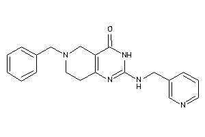 6-benzyl-2-(3-pyridylmethylamino)-3,5,7,8-tetrahydropyrido[4,3-d]pyrimidin-4-one