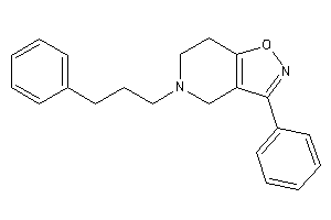 Image of 3-phenyl-5-(3-phenylpropyl)-6,7-dihydro-4H-isoxazolo[4,5-c]pyridine
