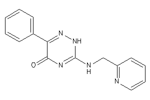 6-phenyl-3-(2-pyridylmethylamino)-2H-1,2,4-triazin-5-one