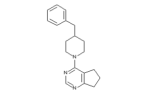 4-(4-benzylpiperidino)-6,7-dihydro-5H-cyclopenta[d]pyrimidine