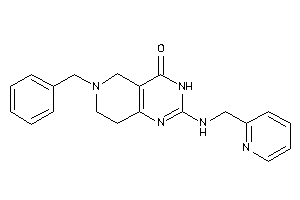 6-benzyl-2-(2-pyridylmethylamino)-3,5,7,8-tetrahydropyrido[4,3-d]pyrimidin-4-one