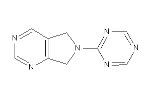 6-(s-triazin-2-yl)-5,7-dihydropyrrolo[3,4-d]pyrimidine