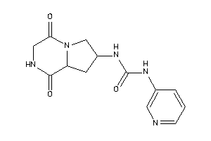 1-(1,4-diketo-2,3,6,7,8,8a-hexahydropyrrolo[1,2-a]pyrazin-7-yl)-3-(3-pyridyl)urea