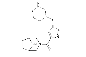 3,8-diazabicyclo[3.2.1]octan-3-yl-[1-(3-piperidylmethyl)triazol-4-yl]methanone