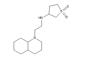 2-(3,4,4a,5,6,7,8,8a-octahydro-2H-quinolin-1-yl)ethyl-(1,1-diketothiolan-3-yl)amine