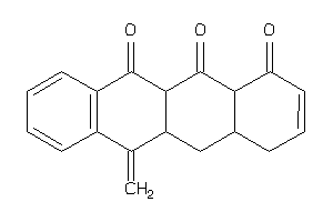 Image of 6-methylene-4,4a,5,5a,11a,12a-hexahydrotetracene-1,11,12-trione