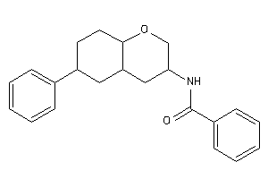 N-(6-phenyl-3,4,4a,5,6,7,8,8a-octahydro-2H-chromen-3-yl)benzamide