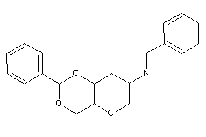 Benzal-(2-phenyl-4,4a,6,7,8,8a-hexahydropyrano[3,2-d][1,3]dioxin-7-yl)amine