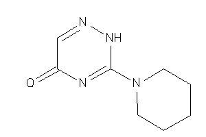 3-piperidino-2H-1,2,4-triazin-5-one