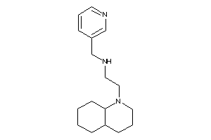 2-(3,4,4a,5,6,7,8,8a-octahydro-2H-quinolin-1-yl)ethyl-(3-pyridylmethyl)amine