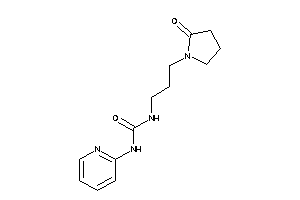 1-[3-(2-ketopyrrolidino)propyl]-3-(2-pyridyl)urea