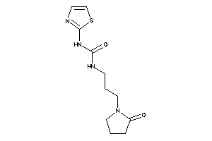 1-[3-(2-ketopyrrolidino)propyl]-3-thiazol-2-yl-urea