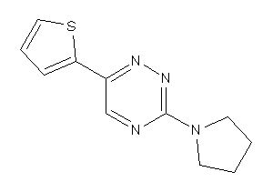 3-pyrrolidino-6-(2-thienyl)-1,2,4-triazine