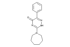 3-(azepan-1-yl)-6-phenyl-2H-1,2,4-triazin-5-one