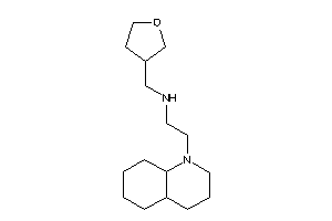 2-(3,4,4a,5,6,7,8,8a-octahydro-2H-quinolin-1-yl)ethyl-(tetrahydrofuran-3-ylmethyl)amine