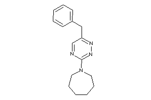 1-(6-benzyl-1,2,4-triazin-3-yl)azepane