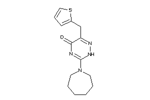 3-(azepan-1-yl)-6-(2-thenyl)-2H-1,2,4-triazin-5-one