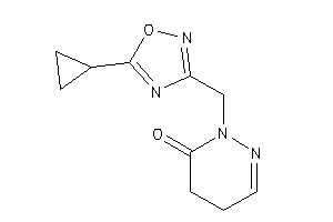 2-[(5-cyclopropyl-1,2,4-oxadiazol-3-yl)methyl]-4,5-dihydropyridazin-3-one