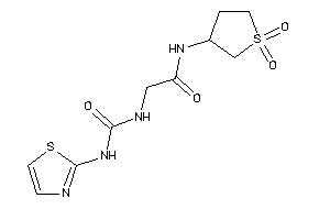 N-(1,1-diketothiolan-3-yl)-2-(thiazol-2-ylcarbamoylamino)acetamide