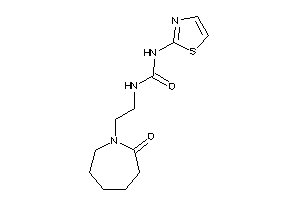 1-[2-(2-ketoazepan-1-yl)ethyl]-3-thiazol-2-yl-urea