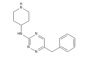 (6-benzyl-1,2,4-triazin-3-yl)-(4-piperidyl)amine