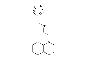 2-(3,4,4a,5,6,7,8,8a-octahydro-2H-quinolin-1-yl)ethyl-(3-furfuryl)amine