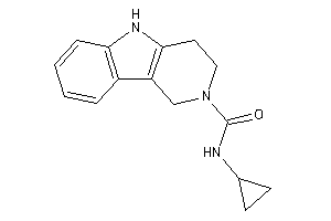 N-cyclopropyl-1,3,4,5-tetrahydropyrido[4,3-b]indole-2-carboxamide